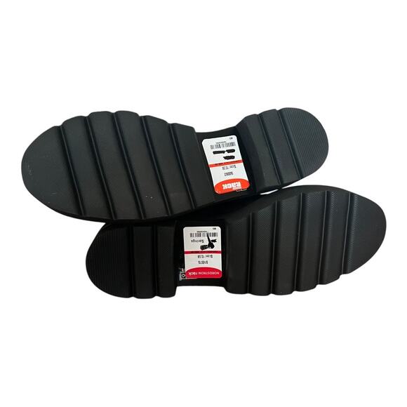 Stuart Weitzman Lowland Tall Ultralift Leather Black Boots Size 10.5B - Picture 12 of 16